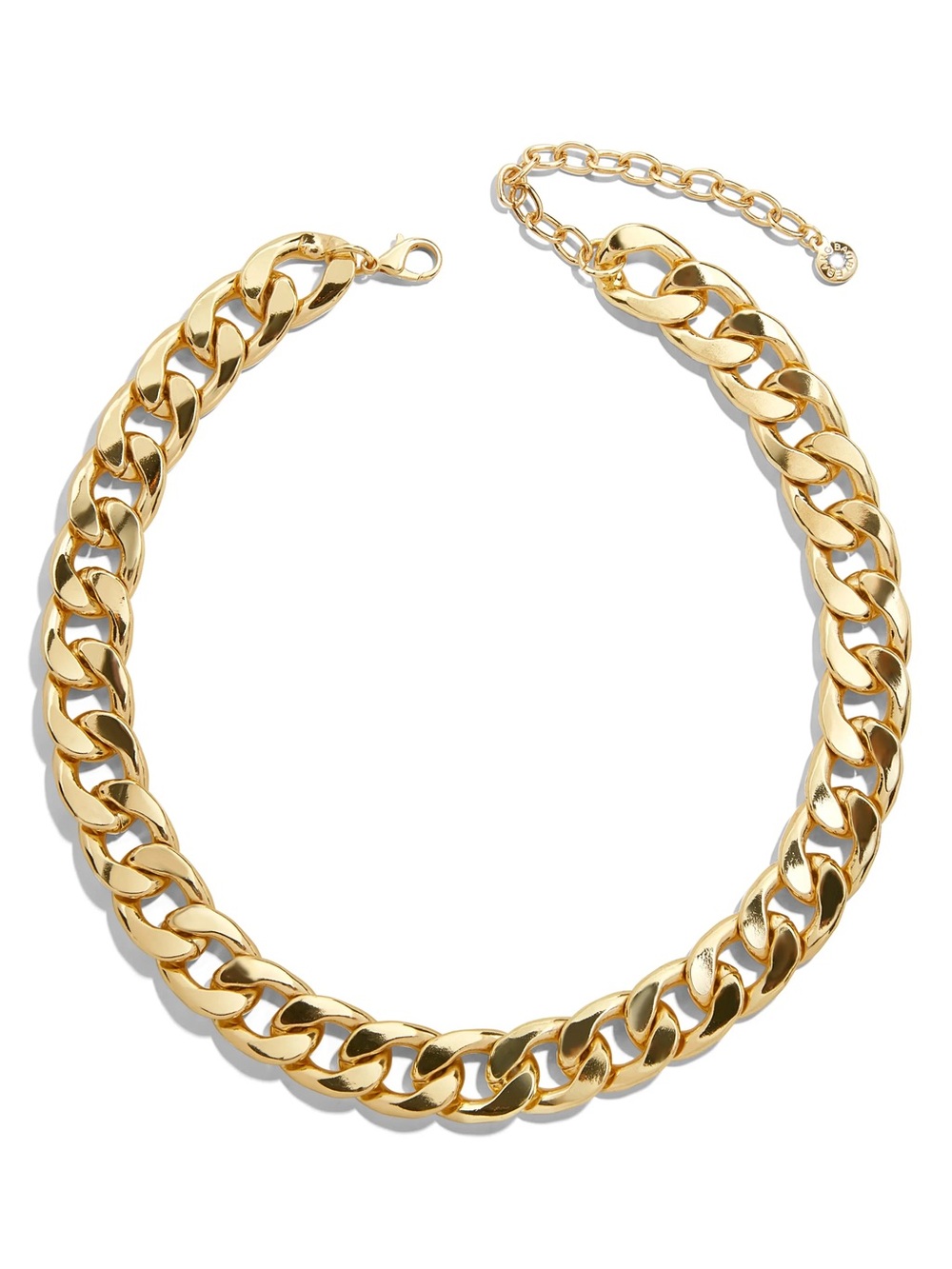 BaubleBar Michaela Curb Chain Necklace – Gold Tone